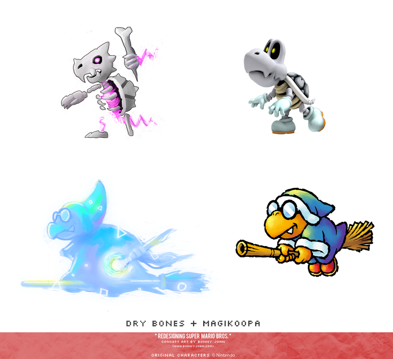 Illustration for article titled Redesigning Super Mario Bros 9 - Koopa Korp. Edition!